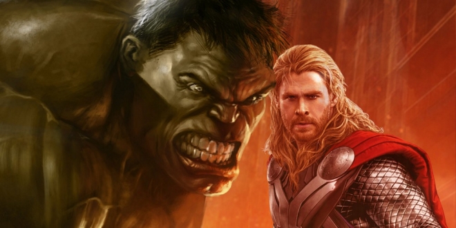 Hulk-and-Thor-Marvel-Fan-Art