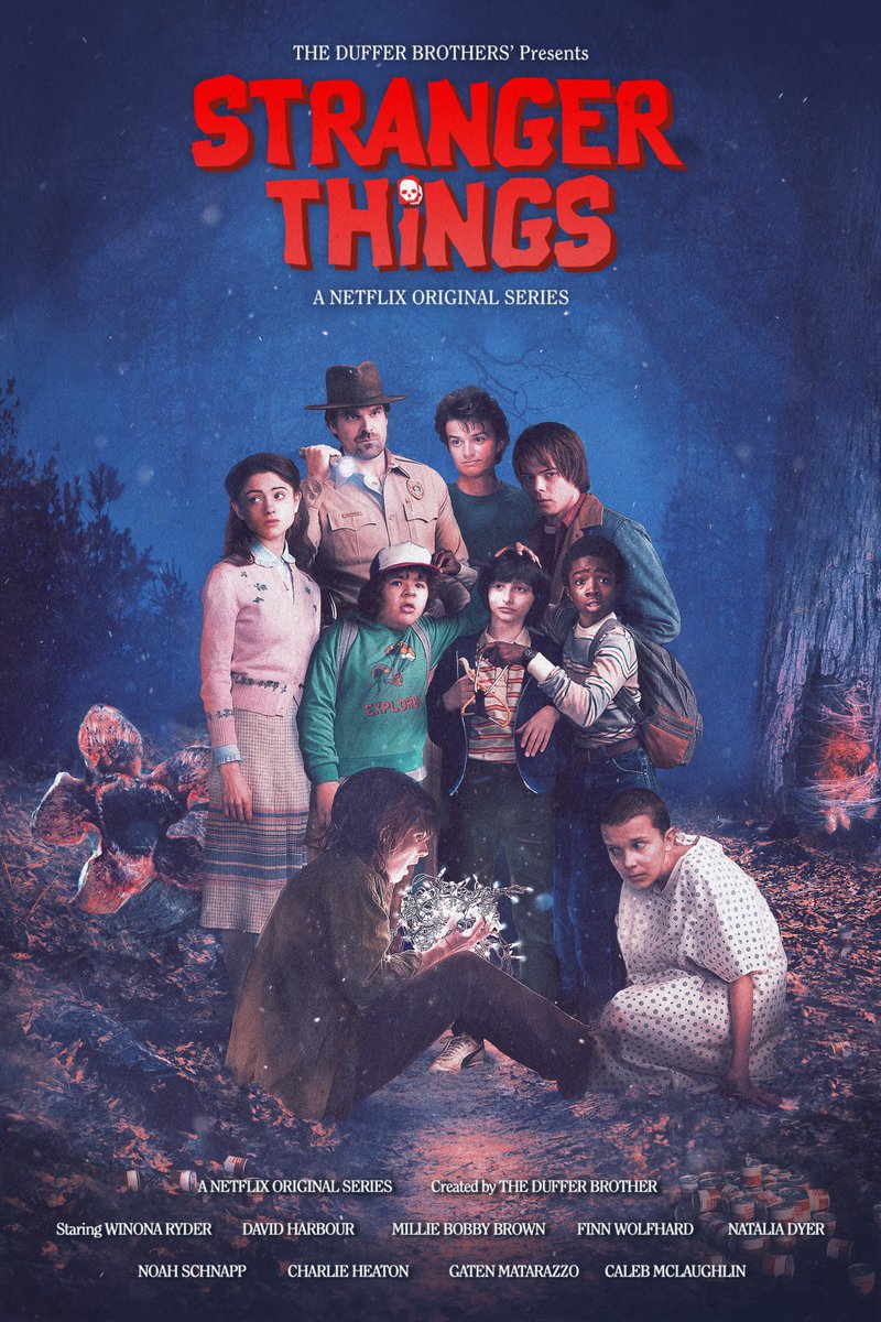 پوستر جدید سریال Stranger Things