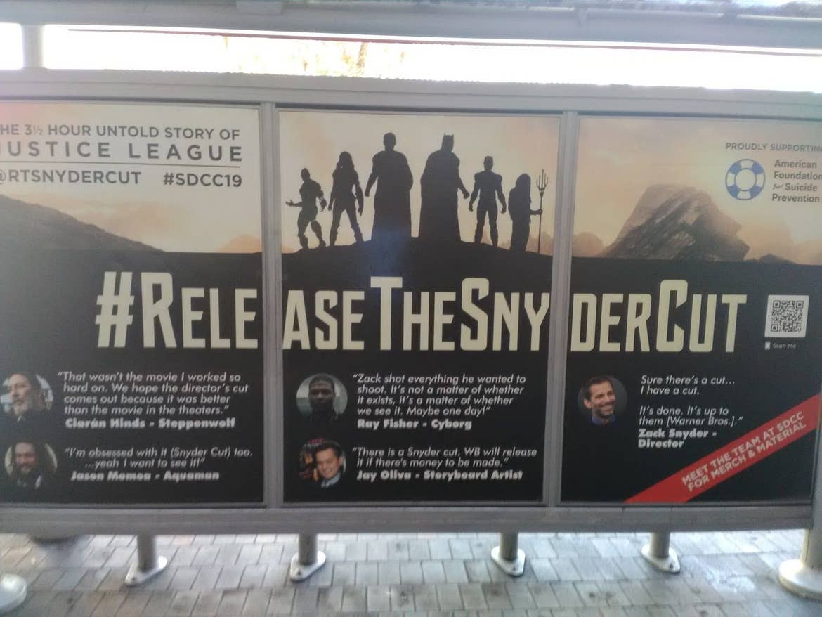 Fans Campaigning for Justice League Saved Snyder Cut