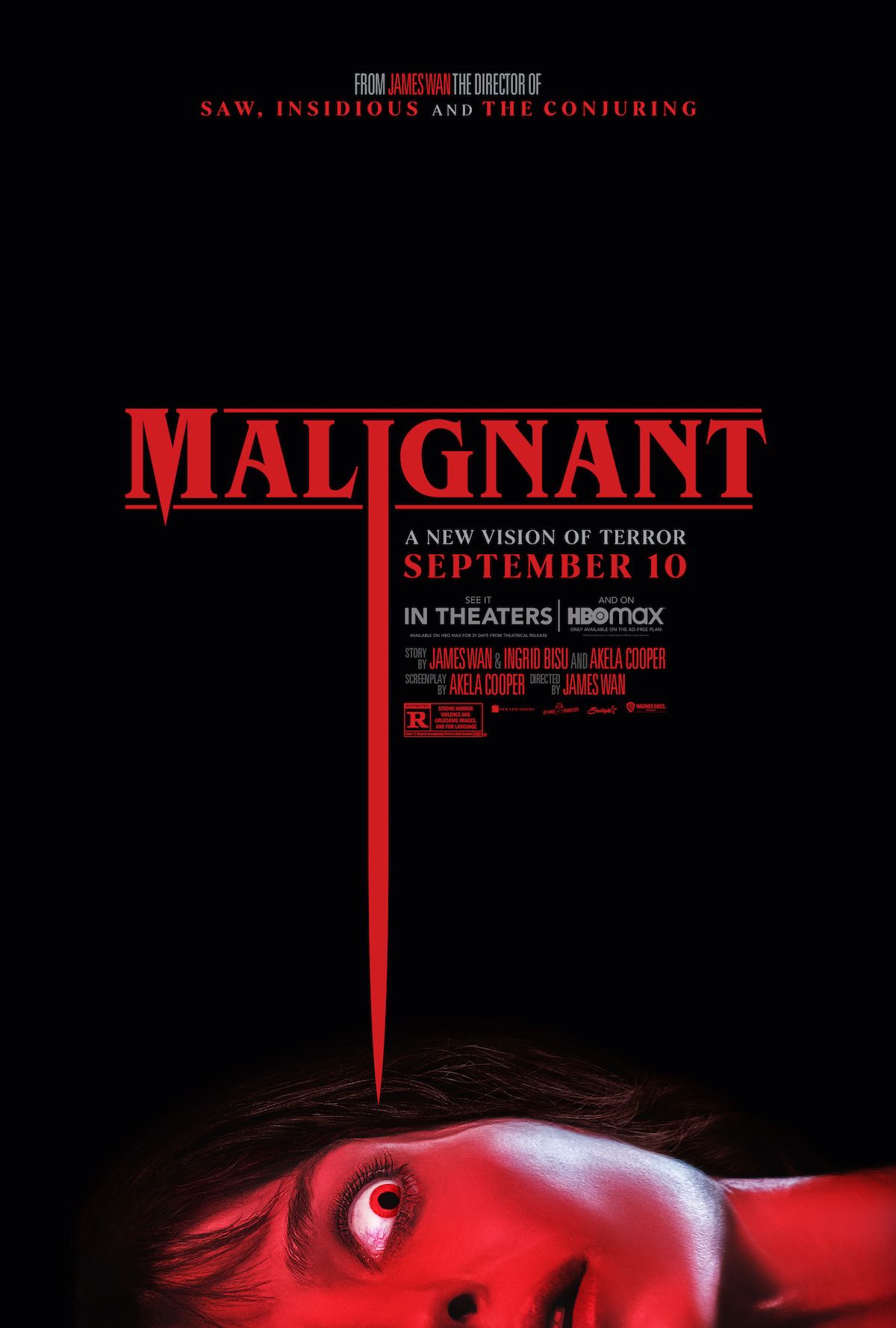 اولین پوستر رسمی فیلم Malignant